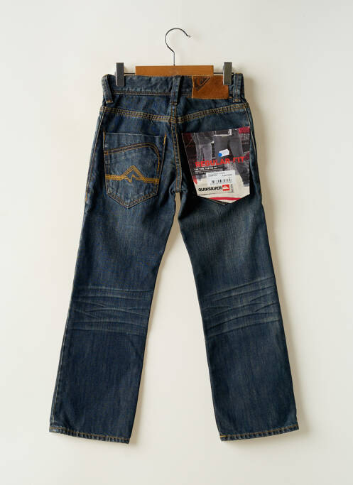 Jeans coupe droite stretch taille ajustable bleu QUIKSILVER garcon