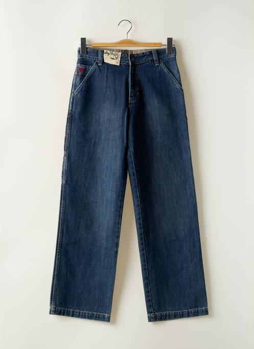 Jeans coupe droite bleu QUIKSILVER pour garçon