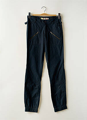 Pantalon droit tissage popeline taille normale bleu ROXY femme