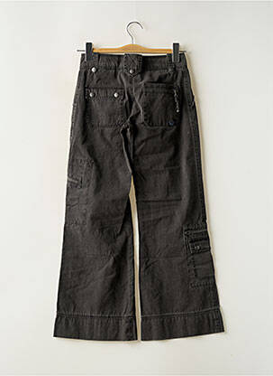 Pantalon large tissage popeline gris ROXY GIRL fille