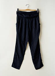 Pantalon droit tissage popeline taille normale bleu ROXY femme