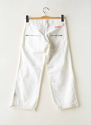 Pantacourt coupe droite taille normale blanc ROXY femme