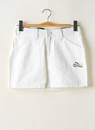 Jupe courte poches blanc ROXY fille