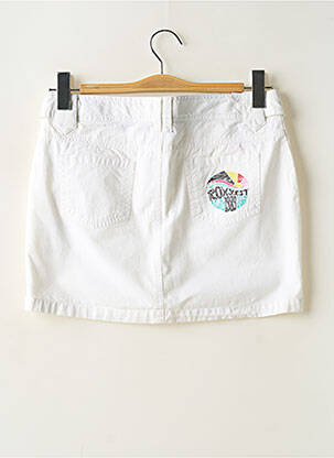 Jupe courte poches blanc ROXY fille