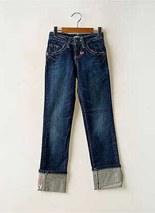 Jeans coupe slim bleu ROXY GIRL pour fille