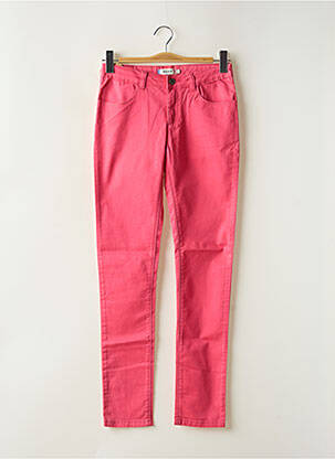 Jeans coupe slim rose ROXY pour fille