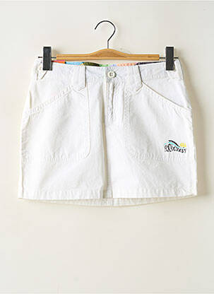 Jupe courte blanc ROXY pour fille