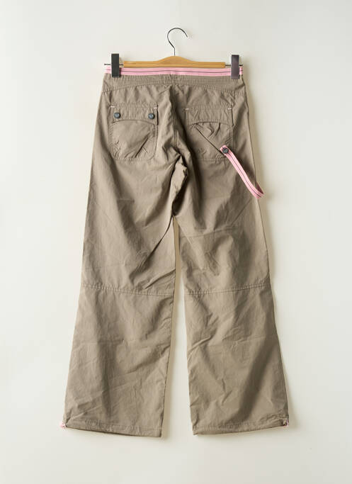 Pantalon large fermeture zippée sous rabat boutonné vert ROXY fille