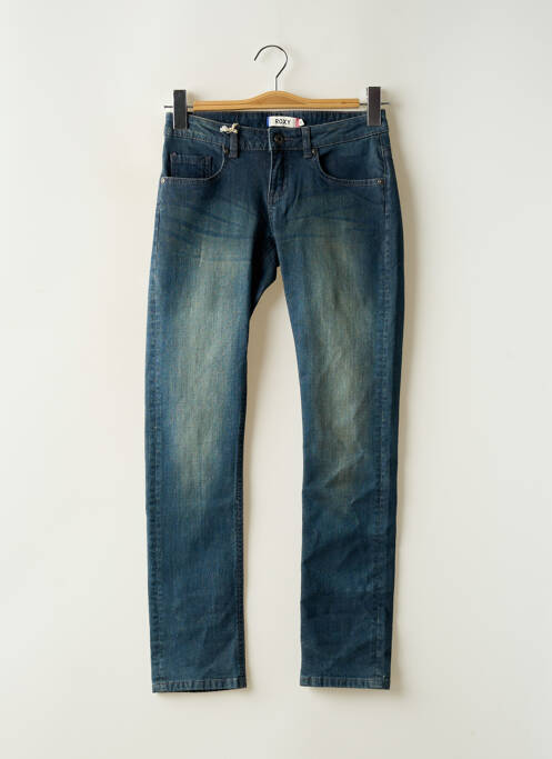 Jeans coupe slim bleu ROXY pour fille