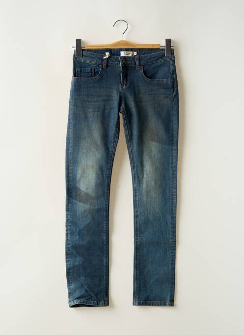 Jeans coupe slim bleu ROXY pour fille