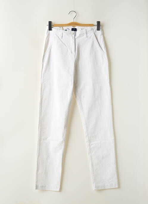 Pantalon chino blanc MOUSQUETON pour femme