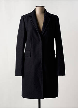 Manteau long coupe cintrée sans capuche noir LIU JO femme