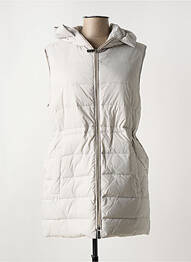Doudoune poches a capuche gris OAKWOOD femme
