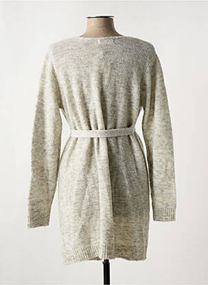 Gilet manches longues coupe cintrée gris CREAM femme