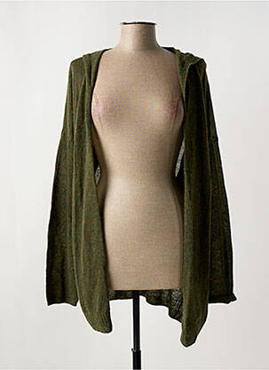 Gilet manches longues manches longues vert HARRIS WILSON femme