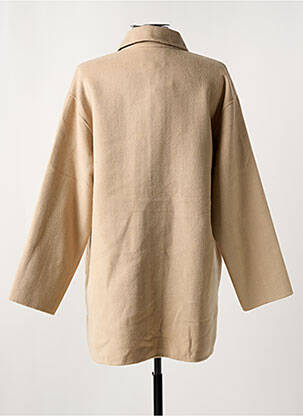 Veste casual coupe droite beige YERSE femme