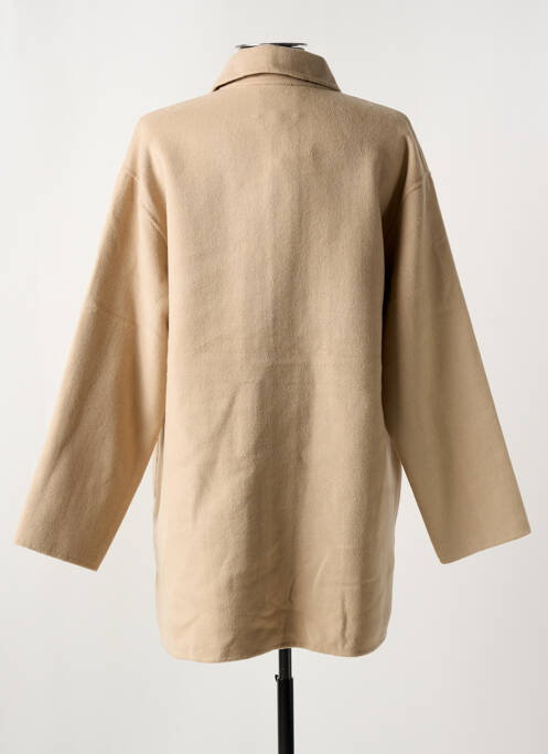 Veste casual coupe droite beige YERSE femme
