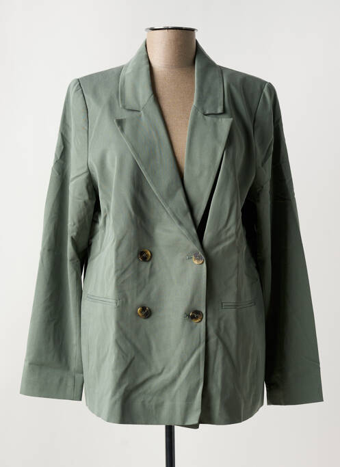 Blazer vert INDI & COLD pour femme