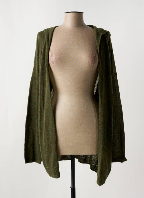 Gilet manches longues vert HARRIS WILSON pour femme