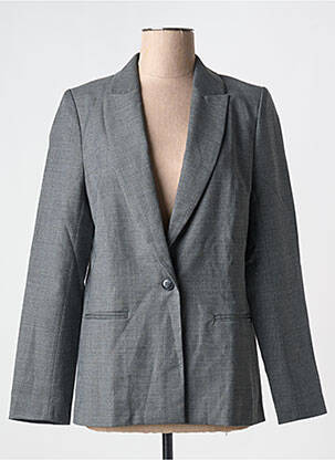 Blazer poches gris LA PETITE FRANCAISE femme