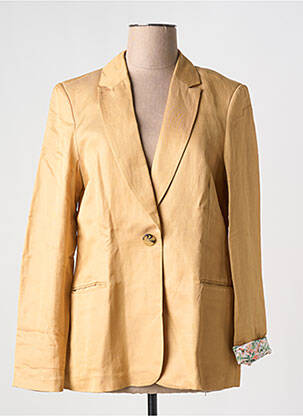 Blazer poches beige SCOTCH & SODA femme