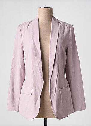 Blazer col châle violet YAYA femme