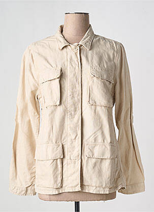 Veste casual col chemisier beige HARTFORD femme
