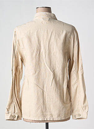 Veste casual col chemisier beige HARTFORD femme