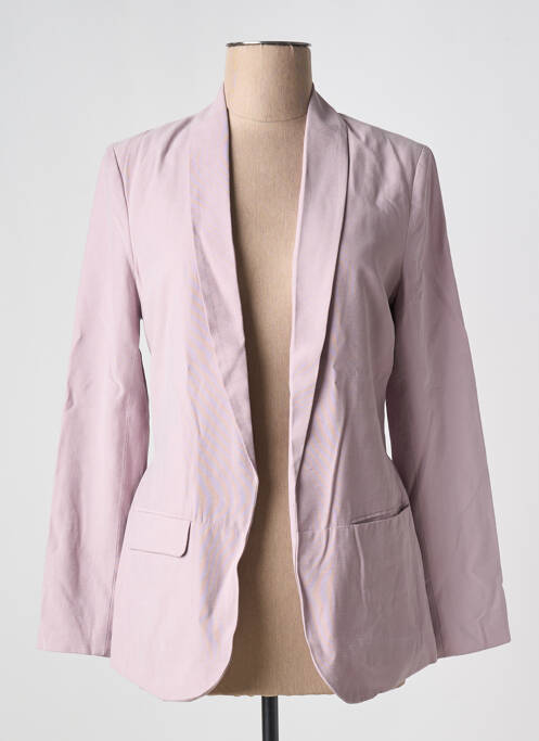 Blazer col châle violet YAYA femme
