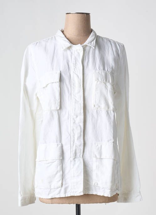 Veste casual col chemisier blanc HARTFORD femme