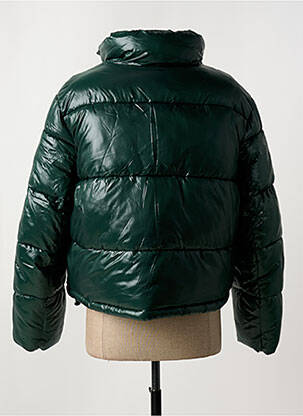 Doudoune poches sans capuche vert ONLY femme