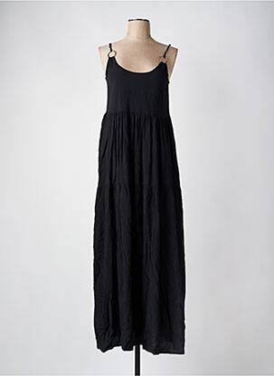 Robe longue sans manche sans manche noir ONLY femme