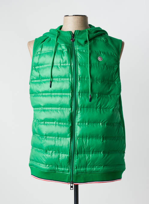 Veste casual coupe droite vert SERGE BLANCO homme
