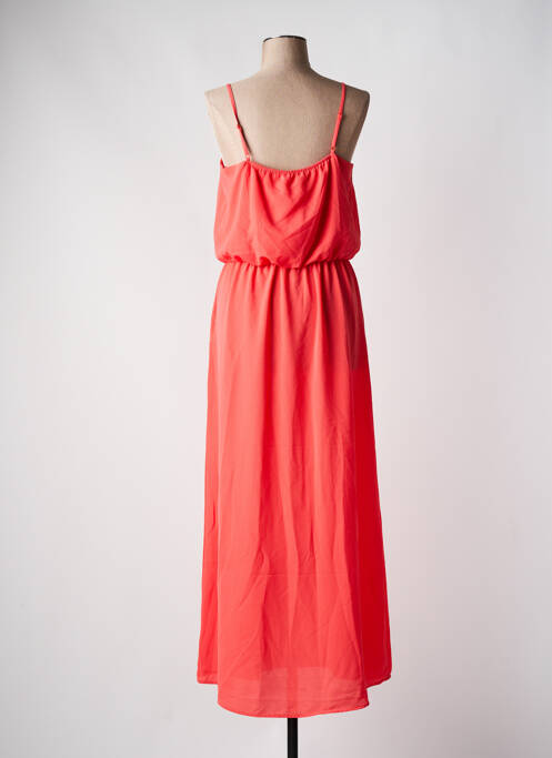 Robe longue orange ONLY pour femme