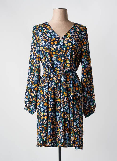 Robe mi-longue bleu ONLY pour femme