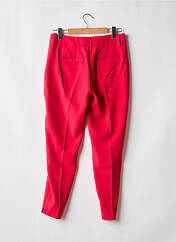 Pantalon droit rouge ONLY pour femme seconde vue