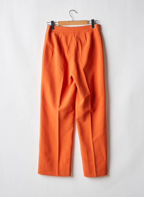 Pantalon droit orange ONLY pour femme