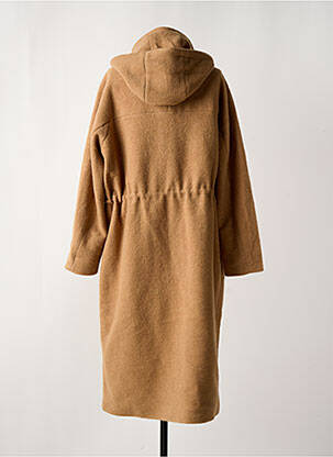 Manteau long a capuche a capuche beige ZILCH femme