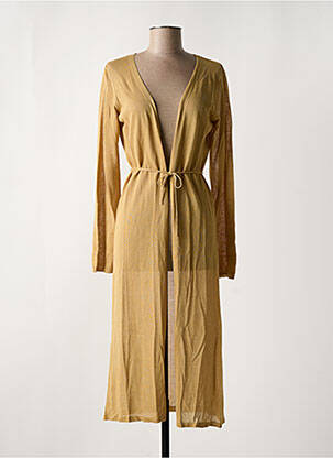 Gilet manches longues stretch beige ZILCH femme