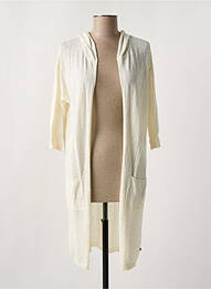Gilet manches longues manches 3/4 beige YERSE femme