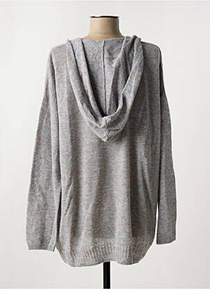 Gilet manches longues resserrée sur le bas gris HARRIS WILSON femme