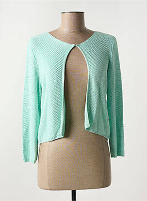Gilet manches longues stretch bleu INDI & COLD femme