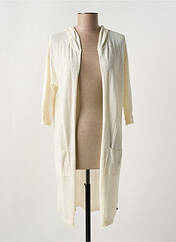 Gilet manches longues beige YERSE pour femme seconde vue