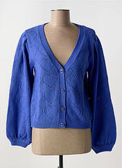 Gilet manches longues bleu FABIENNE CHAPOT pour femme seconde vue