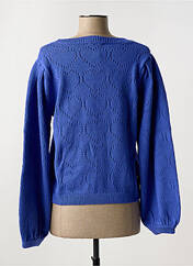 Gilet manches longues bleu FABIENNE CHAPOT pour femme seconde vue