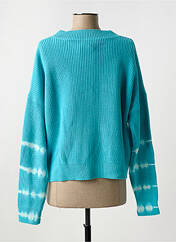 Gilet manches longues bleu FIVE pour femme seconde vue