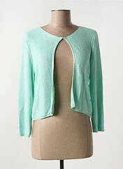 Gilet manches longues bleu INDI & COLD pour femme seconde vue