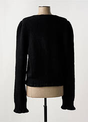 Gilet manches longues noir LA PETITE FRANCAISE pour femme seconde vue