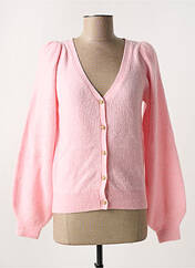 Gilet manches longues rose FABIENNE CHAPOT pour femme seconde vue