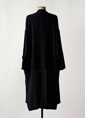 Manteau long noir TOUPY pour femme seconde vue